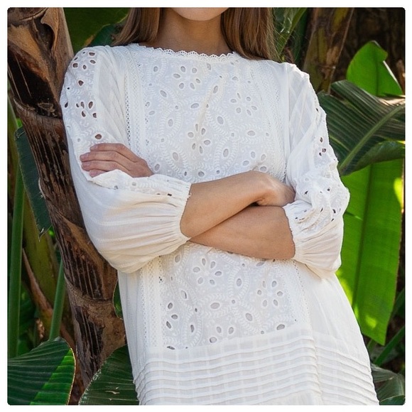 Eye-Let You Wear Me Woven Lace Dress - Picture 10 of 16